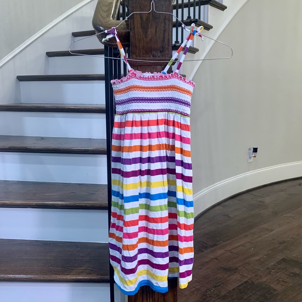 Girls’ Shirred Sundress